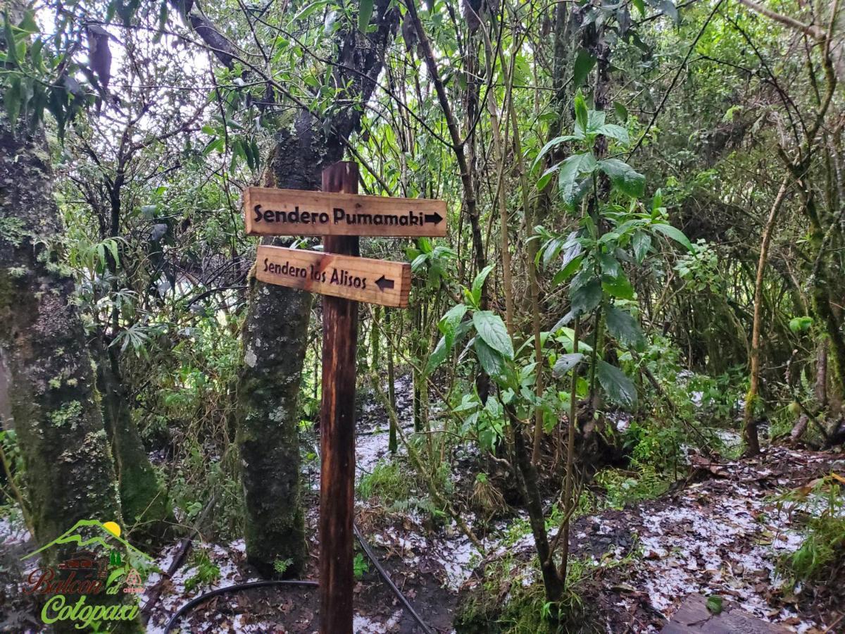Balcon Al Cotopaxi Hosteria Sangolquí Dış mekan fotoğraf