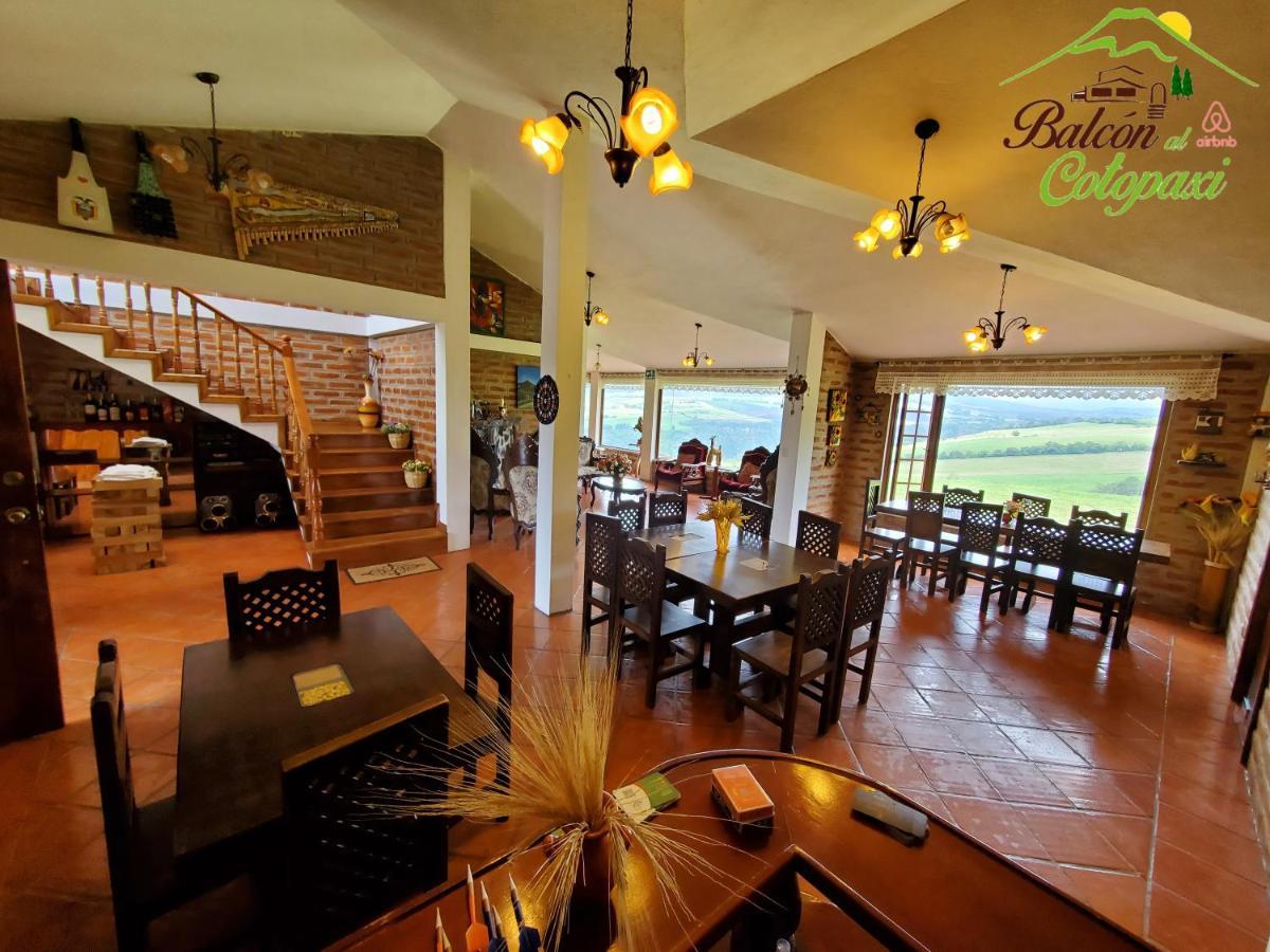 Balcon Al Cotopaxi Hosteria Sangolquí Dış mekan fotoğraf