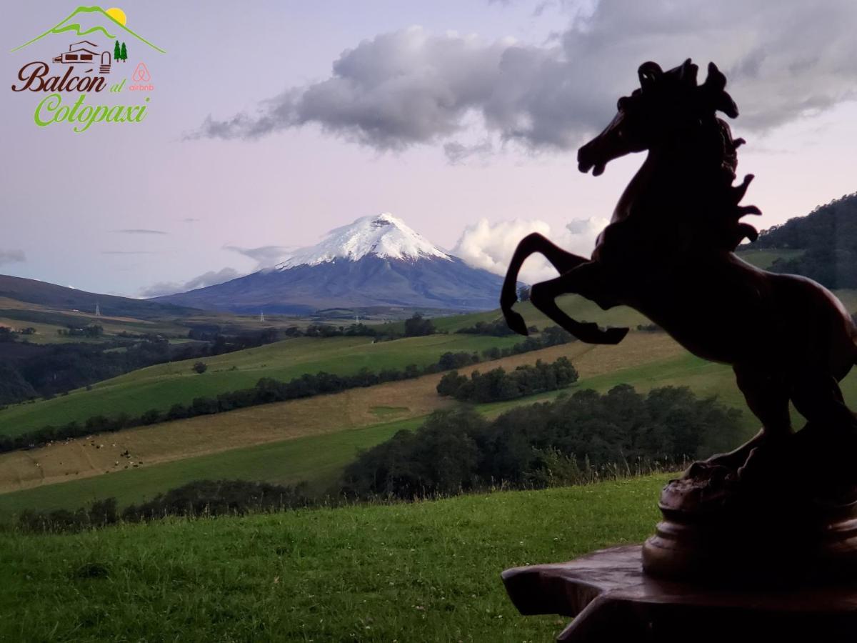 Balcon Al Cotopaxi Hosteria Sangolquí Dış mekan fotoğraf