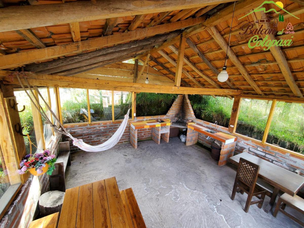 Balcon Al Cotopaxi Hosteria Sangolquí Dış mekan fotoğraf