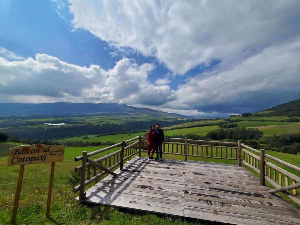 Balcon Al Cotopaxi Hosteria Sangolquí Dış mekan fotoğraf