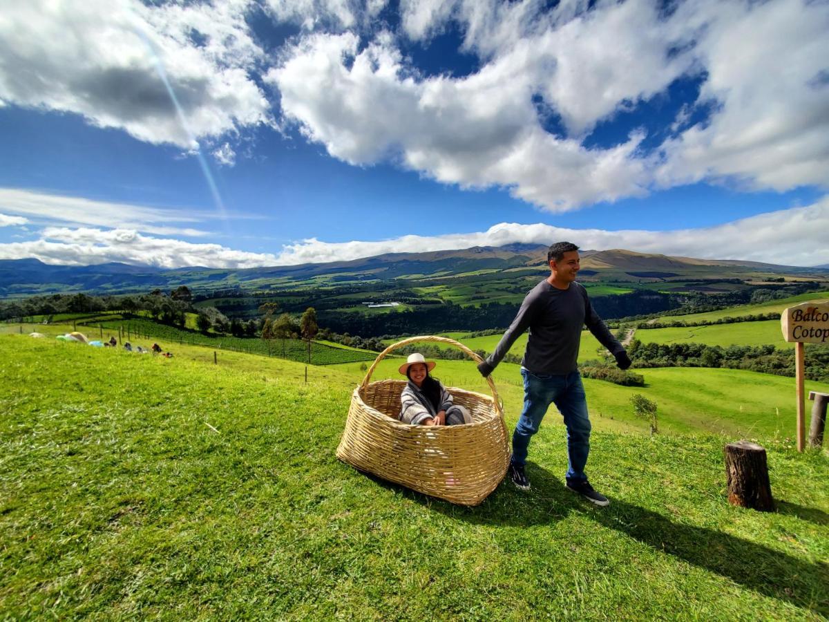 Balcon Al Cotopaxi Hosteria Sangolquí Dış mekan fotoğraf