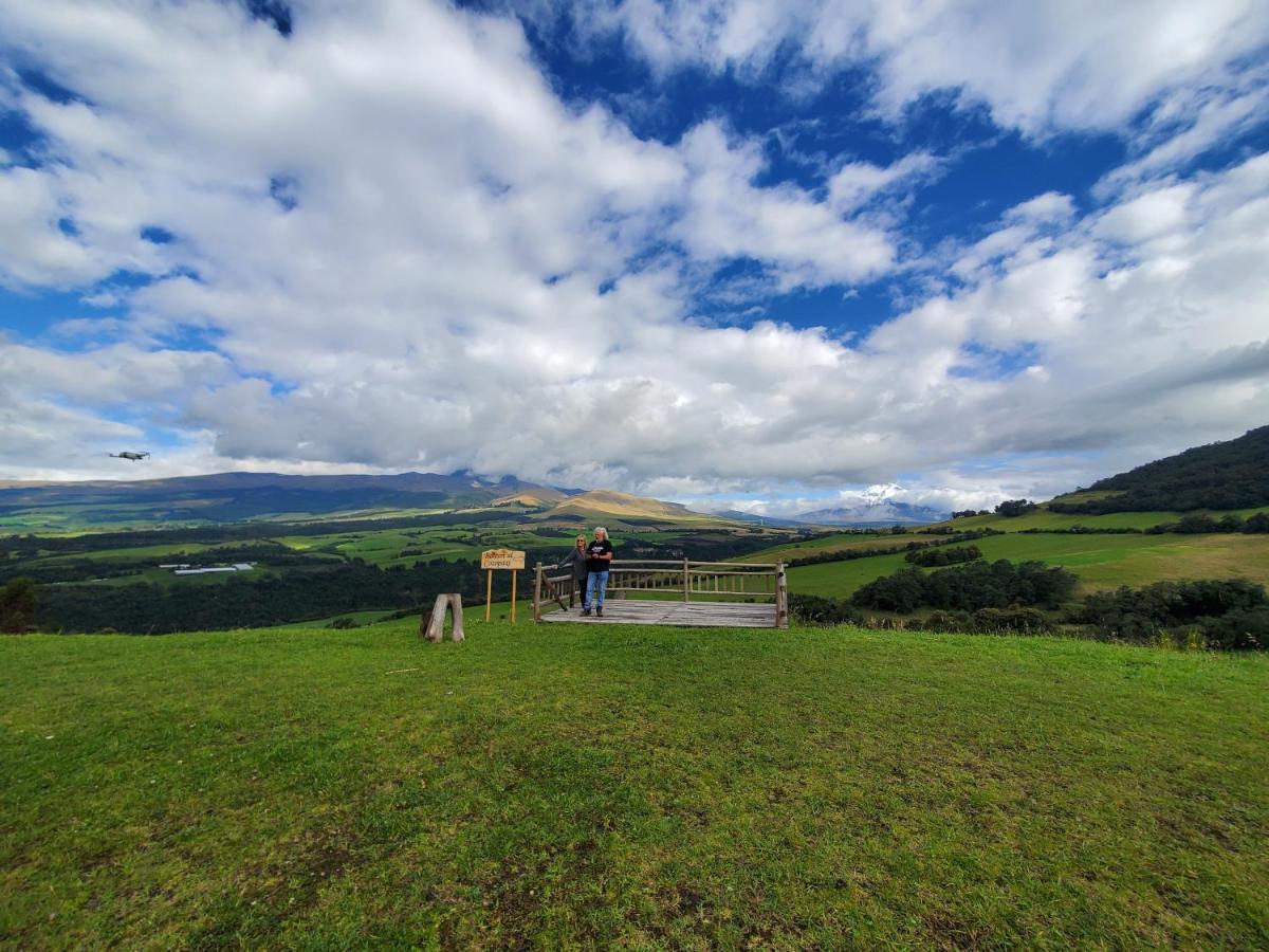 Balcon Al Cotopaxi Hosteria Sangolquí Dış mekan fotoğraf