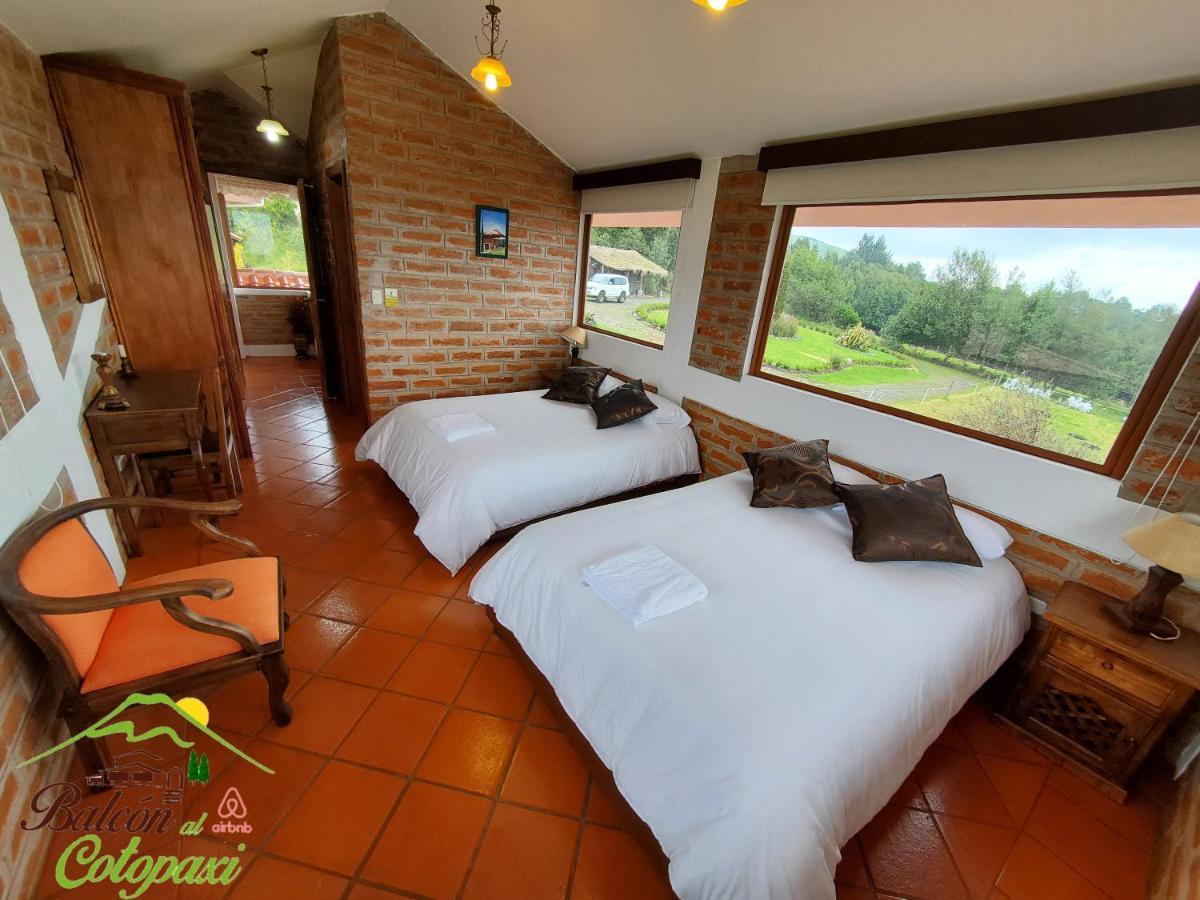 Balcon Al Cotopaxi Hosteria Sangolquí Dış mekan fotoğraf