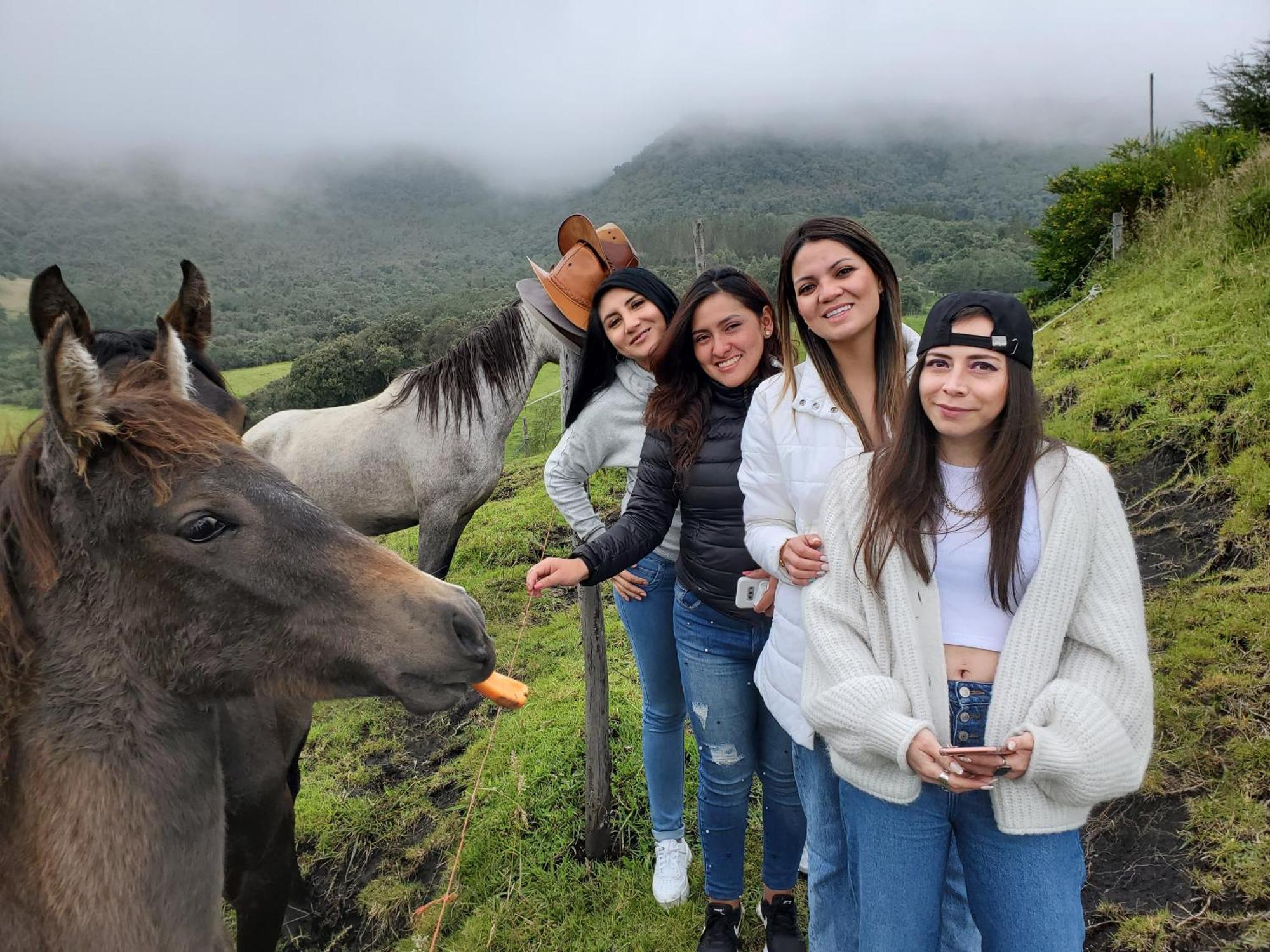 Balcon Al Cotopaxi Hosteria Sangolquí Dış mekan fotoğraf